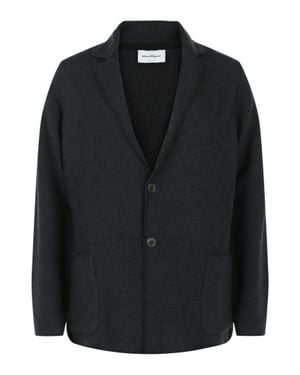 【送料&関税込】Ferragamo Black Wool Cardigan Pure wool cardigan with leather belt - Women | Ferragamo