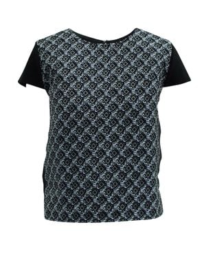 Maje Printed Blouse - Black