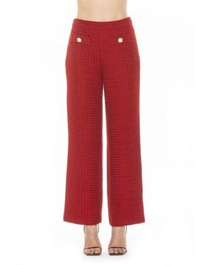 Alexia Admor Jaden Pants - Red