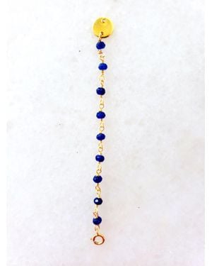 A Blonde and Her Bag Semi-Precious Bead Necklace Extender - White