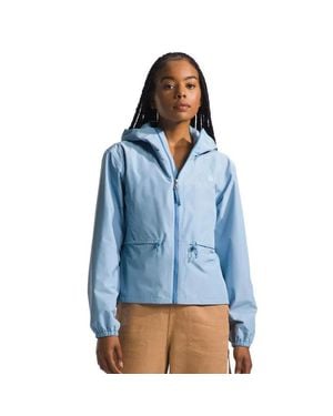 The North Face Daybreak Rain Jacket Steel Dryvent Full Zip Asm251 - Blue