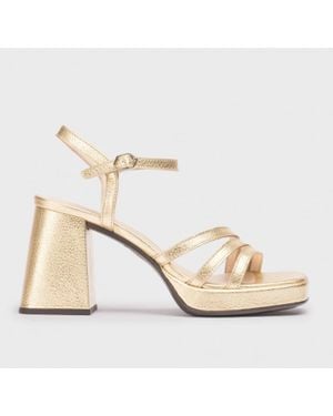 Wonders Platinum Love Sandal - White