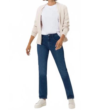 Brax Mary Five-Pocket Stretch Jeans - Blue