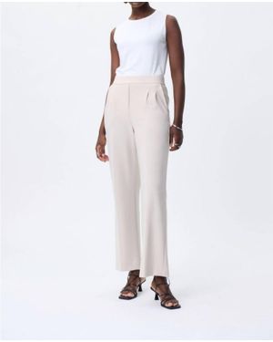 Joseph Ribkoff Wide Leg Pants - White