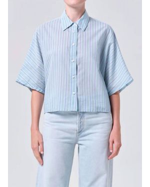 Agolde Merrin Shirt - Blue