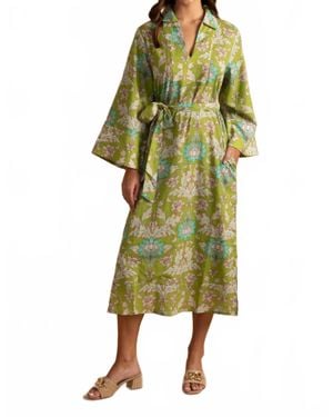 Double A Tapestry Tap Lee Dress - Green