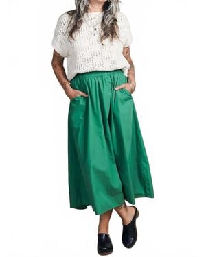 Curator SF Fawn Full Skirt - Green