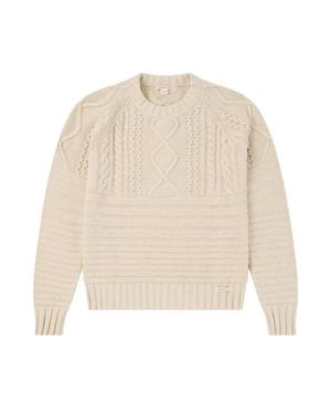 Amundsen Old Salt Long Sleeve Sweater - Natural