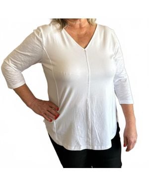 Neon Buddha Reversible Top - Gray