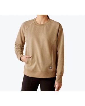 Ariat Traverse Crew Sweatshirt - Natural