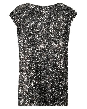 Junya Watanabe Sequined Top - Black