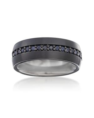 Ross-Simons Sapphire Eternity Wedding Ring - Gray