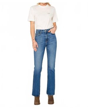 NOEND Celine High Rise Boot Cut Jeans - Blue