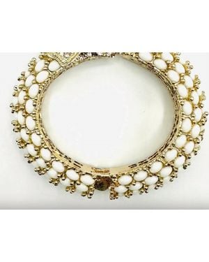Garland Bags Elephant Hinged Bracelet - Metallic