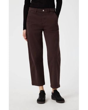 Mavi Lauren Casual Twill Chino Pants - Black
