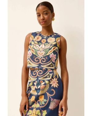 Marie Oliver Fallon Top - Blue