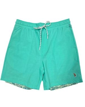 Southern Casanova Gamefish & Boats Swim Trunks - Blue