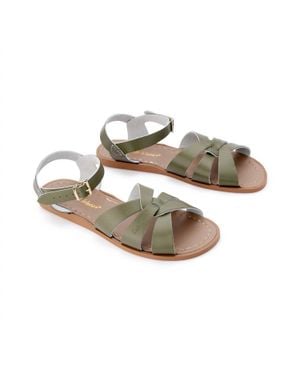 Salt Water Original Leather Sandals - Metallic