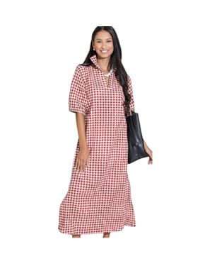 Adrienne Blakely Maxi Dress - Red
