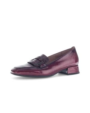 Gabor Patent Leather Loafer - Purple
