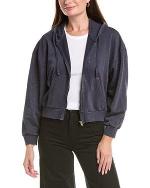 Chaser Brand French Terry Abilene Zip-Up Jacket - Gray