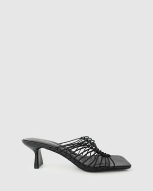 Belle & Bloom About Last Night Strappy Heel - Black