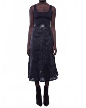 D•E•A Hope Macrame Skirt - Blue