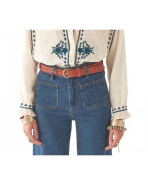 MAISON HOTEL Philippa Blouse - Blue