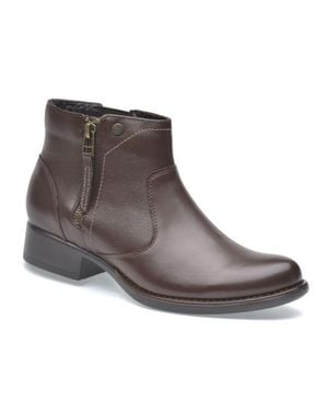 Pazstor Lambskin Boots-Faby - Brown