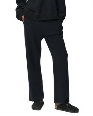 The Great The Plush Victory Sweatpant - Black