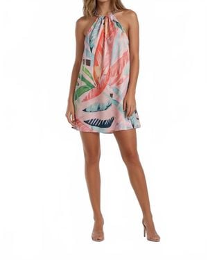 Sincerely Ours Tropical Sorbet Elsa Dress - Red