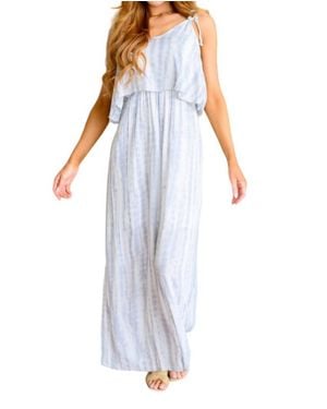 Lovely Melody No More Skies Maxi Dress - White