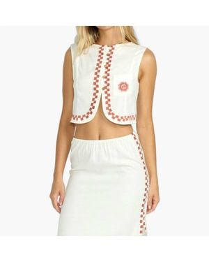 Billabong Secret Cove Top - White