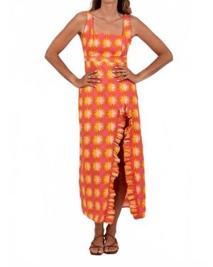 Sundress Mirette Maxi Dress - Orange