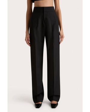 Faithfull the Brand Lena High Waisted Pants - Black