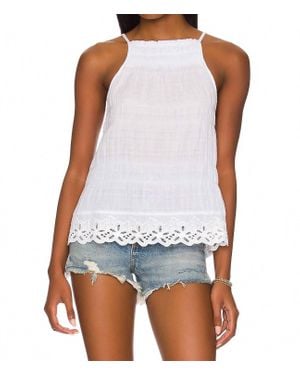 BB Dakota High Hopes Crinkle Top - White