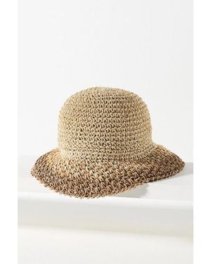 Eugenia Kim Raffia Bucket Hat - Natural