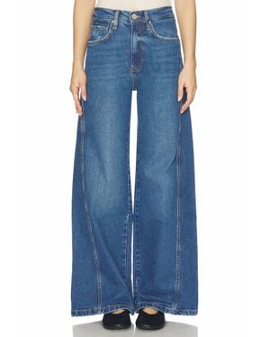 Hudson Jeans James High Rise Wide Leg Jeans - Blue
