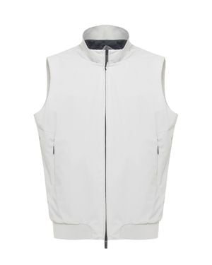 Rrd Montecristo Light Zip Gilet - White