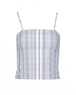 Bishop + Young Santa Maria Top - Blue