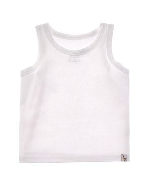 PREPPY GOOSE Preppygoose Basic Tank Top - White