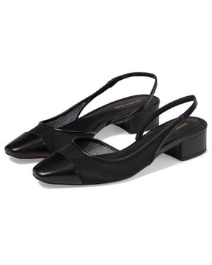 Veronica Beard Cecile D'Orsay Cap Toe Slingback Heel Htat1210 - Black