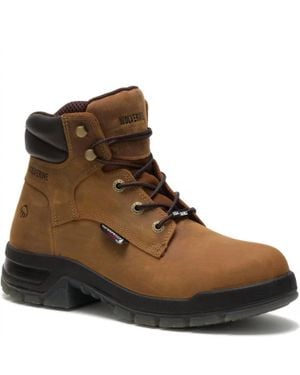 Wolverine Ramparts Waterproof Safety Boots - Brown