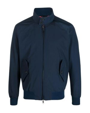 Baracuta Classic Bomber Vented Yoke Jacket - Blue