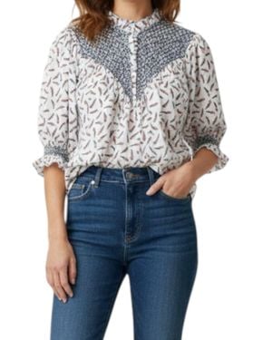 Loretta Caponi Milva Shirt Blouse - Blue