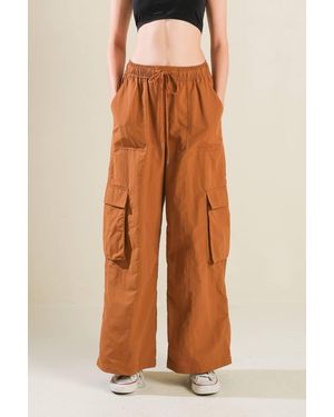 TRUEDAMES Lovin On Me Cargo Pants - Orange