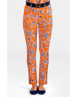 Gretchen Scott Gripless Pull On Pant - Orange