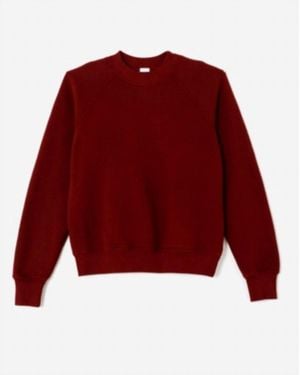 RE/DONE Classic Crewneck Sweatshirt - Red