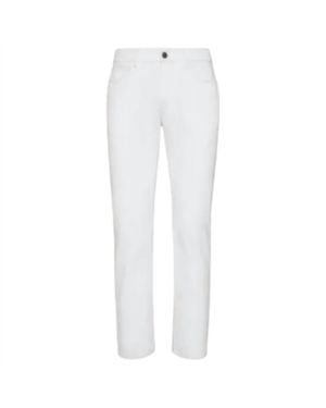 Ferragamo Five Pocket Pants - White