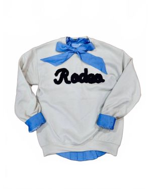 Bling-a-GoGo Rodeo Sweatshirt - Blue